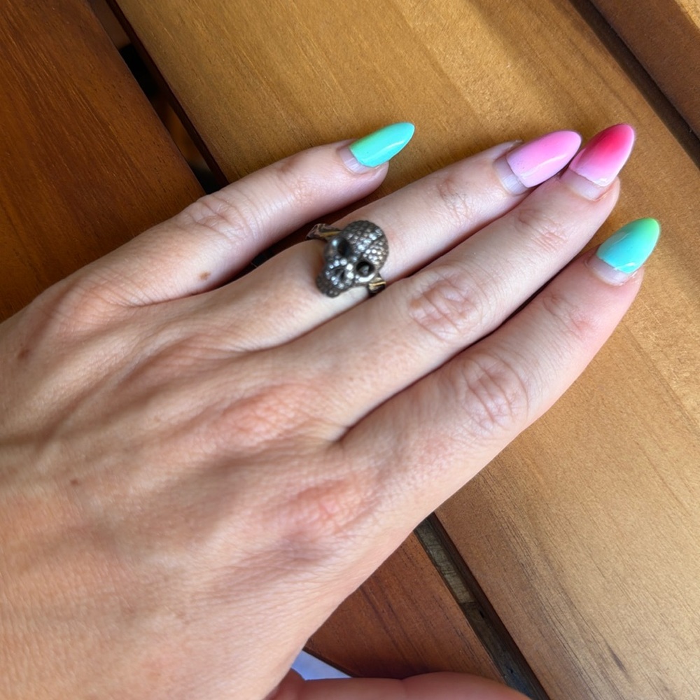 Skelton Diamond Ring